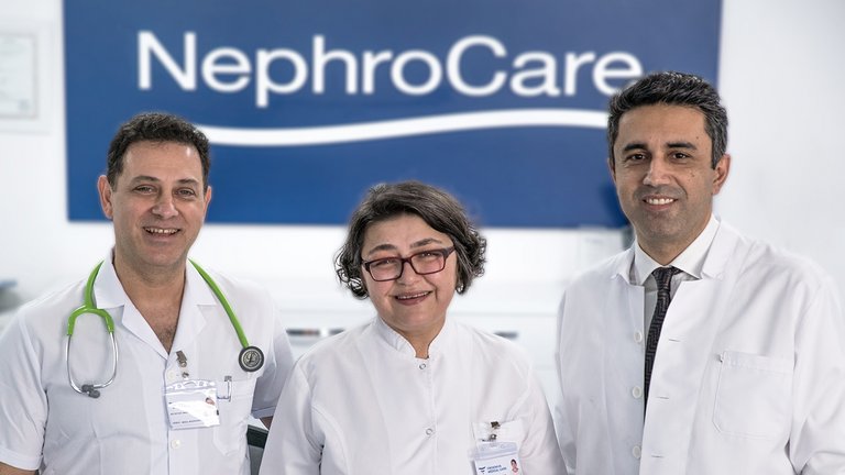 [Translate to Romania:] The NephroCare team 