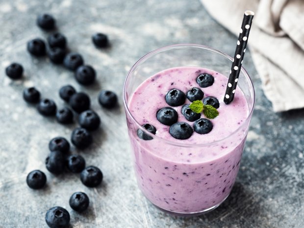 Pineapple-Blueberry Smoothie