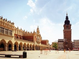Piaţa Principală din Cracovia, Polonia