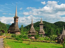 Mânăstirile de Lemn Bârsana, România